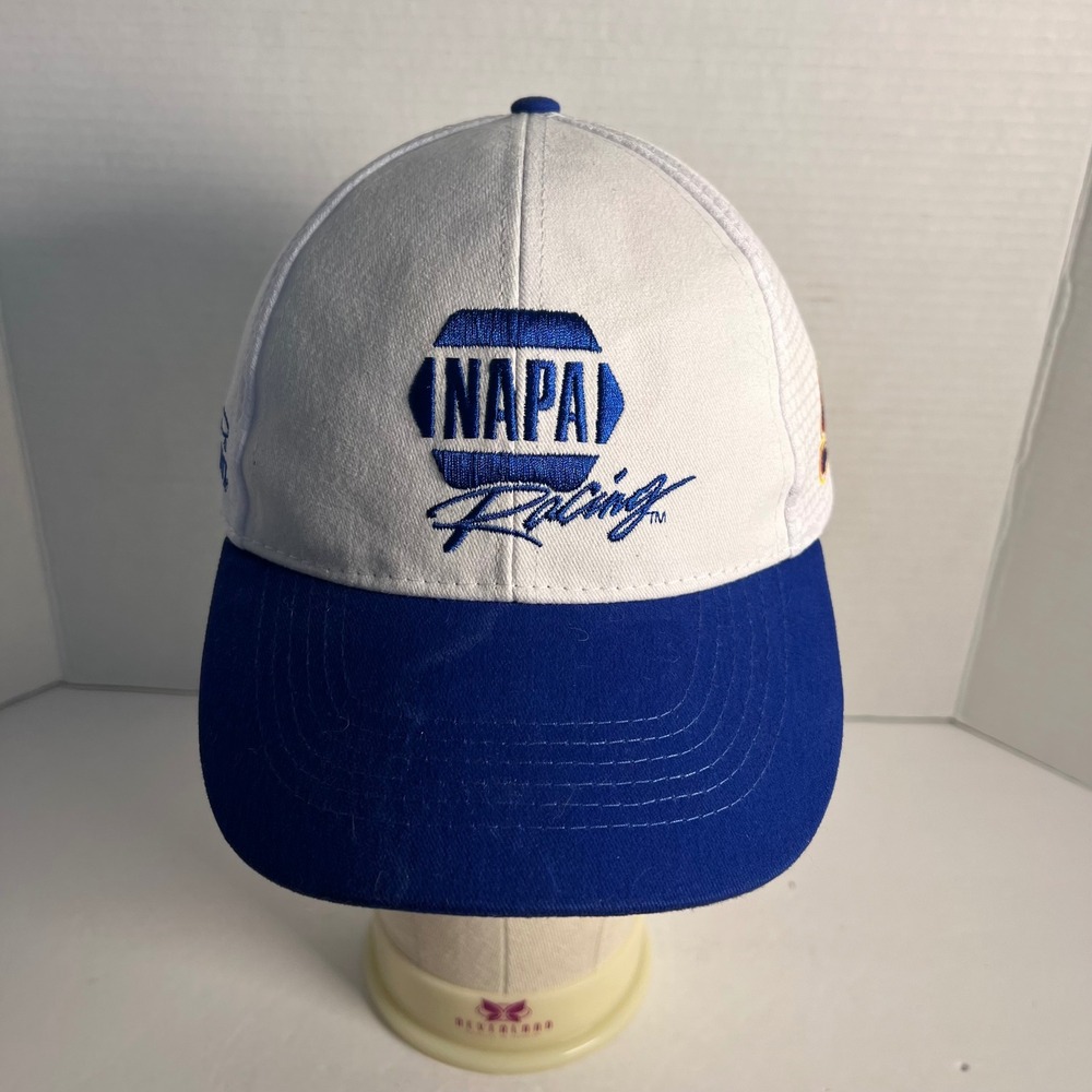 Chase Elliott NAPA Racing Hat Blue White Number 9 NASCAR Baseball Cap